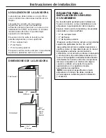 Preview for 54 page of GE Profile Harmony WPGT9350C Owner'S Manual And Installation Instructions