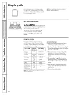 Предварительный просмотр 10 страницы GE Profile J2B918 Installation And Owner'S Manual