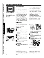 Preview for 32 page of GE Profile J2S968 SERIES Owner'S Manual