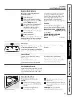 Preview for 33 page of GE Profile J2S968 SERIES Owner'S Manual