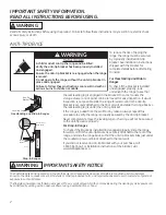 Preview for 2 page of GE Profile JB900BKBB Owner'S Manual