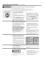 Preview for 34 page of GE Profile JB900BKBB Owner'S Manual