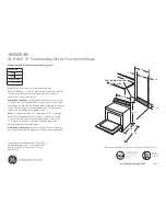 GE Profile JB988 Dimensions And Installation Information preview