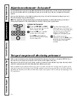 Preview for 22 page of GE Profile JD968 Owner'S Manual