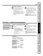 Preview for 35 page of GE Profile JD968 Owner'S Manual