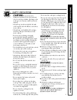 Preview for 5 page of GE Profile JGP656 Series Installation And Owner'S Manual