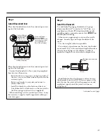 Preview for 21 page of GE Profile JGP656 Series Installation And Owner'S Manual