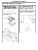 Preview for 6 page of GE Profile JGS905 Installation Instructions Manual