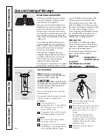 Предварительный просмотр 24 страницы GE Profile JGS905 Owner'S Manual