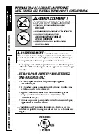 Предварительный просмотр 46 страницы GE Profile JGS905 Owner'S Manual