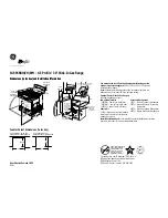 GE Profile JGSP48BHBB Dimensions And Installation Information preview