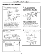 Preview for 4 page of GE Profile JP340 Installation Instructions Manual