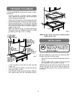 Предварительный просмотр 2 страницы GE Profile JP350AAAA Installation Instructions Manual