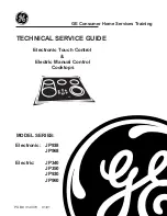 GE Profile JP938 Technical Service Manual preview