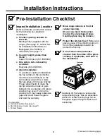 Preview for 3 page of GE Profile JS900 Installation Instructions Manual