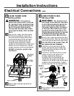 Preview for 9 page of GE Profile JS900 Installation Instructions Manual