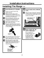 Preview for 12 page of GE Profile JS900 Installation Instructions Manual