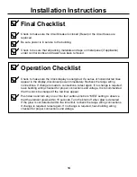 Preview for 14 page of GE Profile JS900 Installation Instructions Manual