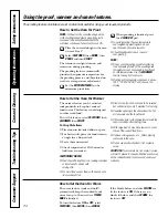 Preview for 34 page of GE Profile JS998SKSS Owner'S Manual