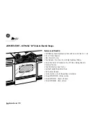 Preview for 2 page of GE Profile JSP47WFWW Dimensions