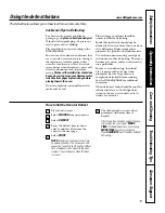 Предварительный просмотр 19 страницы GE Profile JT930SHSS Owner'S Manual