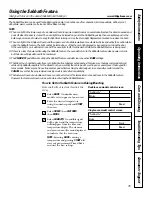 Предварительный просмотр 35 страницы GE Profile JT930SHSS Owner'S Manual