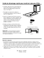 Preview for 6 page of GE Profile OPAL Quick Start Manual