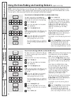 Предварительный просмотр 18 страницы GE Profile P2B912DEM Owner'S Manual & Installation Instructions