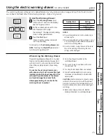 Предварительный просмотр 25 страницы GE Profile P2B912DEM Owner'S Manual & Installation Instructions