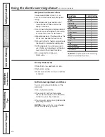 Предварительный просмотр 26 страницы GE Profile P2B912DEM Owner'S Manual & Installation Instructions