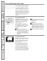 Предварительный просмотр 34 страницы GE Profile P2B912DEM Owner'S Manual & Installation Instructions