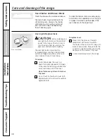 Preview for 38 page of GE Profile P2B918DEM Owner'S Manual & Installation Instructions