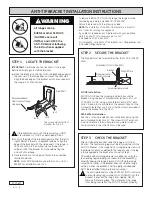 GE Profile PB909SPSS Installation Instructions preview