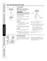 Preview for 34 page of GE Profile PB975 Owner'S Manual