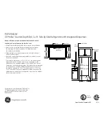 Preview for 2 page of GE Profile PCF25NGW Datasheet