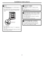 Preview for 12 page of GE Profile PCR06BATSS Owner'S Manual And Installation Instructions