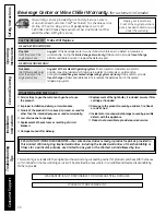 Preview for 20 page of GE Profile PCR06BATSS Owner'S Manual And Installation Instructions