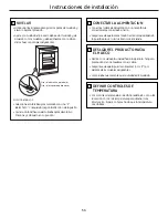 Preview for 54 page of GE Profile PCR06BATSS Owner'S Manual And Installation Instructions