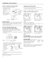 Предварительный просмотр 12 страницы GE Profile PDW1860NSS Install Manual