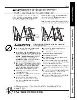 Предварительный просмотр 3 страницы GE Profile PDW8000 Series Owner'S Manual