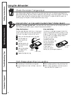 Предварительный просмотр 8 страницы GE Profile PDW8000 Series Owner'S Manual