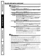 Предварительный просмотр 6 страницы GE Profile PDW8100 Series Owner'S Manual