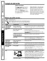 Предварительный просмотр 14 страницы GE Profile PDW8100 Series Owner'S Manual