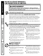 Предварительный просмотр 22 страницы GE Profile PDW8100 Series Owner'S Manual