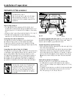 Preview for 5 page of GE Profile PDW8200 Series Installation Instructions Manual