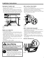 Preview for 6 page of GE Profile PDW8200 Series Installation Instructions Manual