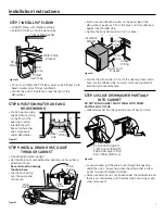 Preview for 8 page of GE Profile PDW8200 Series Installation Instructions Manual