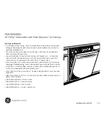 Preview for 2 page of GE Profile PDW8680N Datasheet