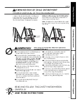 Предварительный просмотр 3 страницы GE Profile PDW8700 Series Owner'S Manual