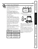 Предварительный просмотр 9 страницы GE Profile PDW8700 Series Owner'S Manual